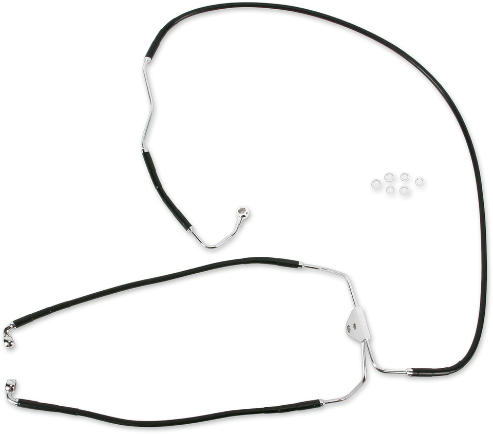 Brake Line - Lower Mid - ABS - Black - Lutzka's Garage