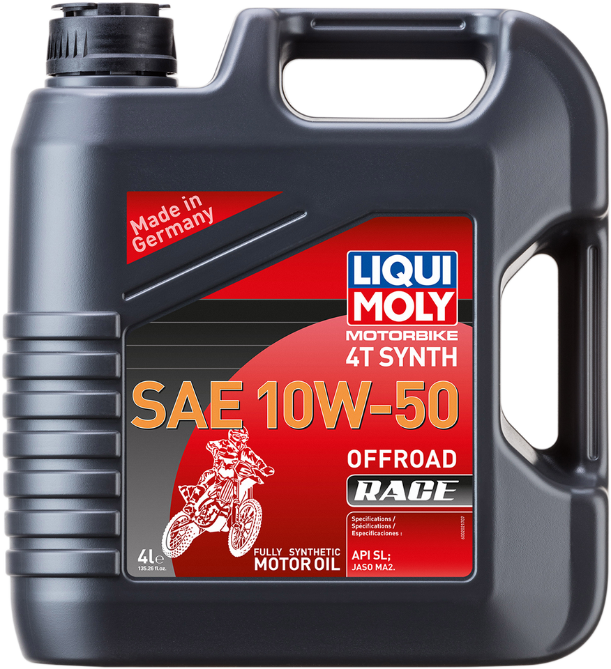 Off-Road Synthetic Oil - 10W-50 - 4 L - Lutzka's Garage
