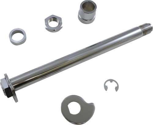 Axle Kit - Rear - Chrome - 02-07 FLT - Lutzka's Garage
