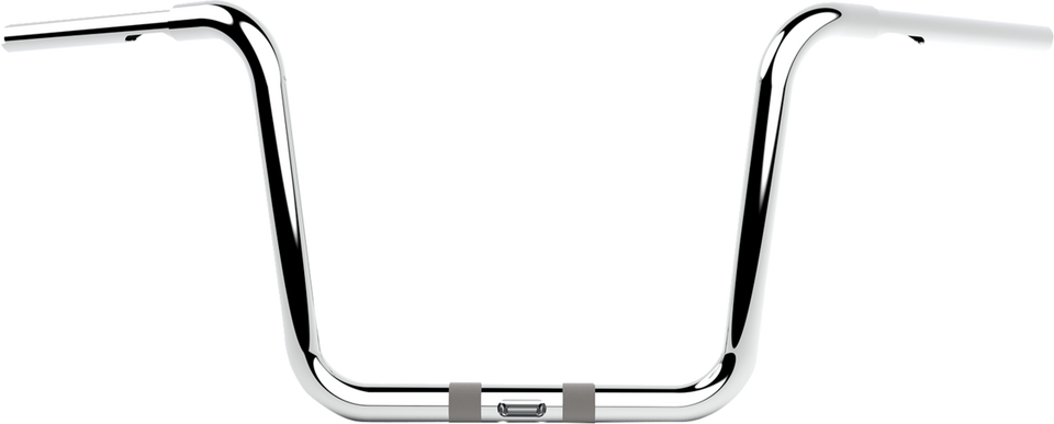Handlebar - Twin Round - 12" - Chrome - Lutzka's Garage