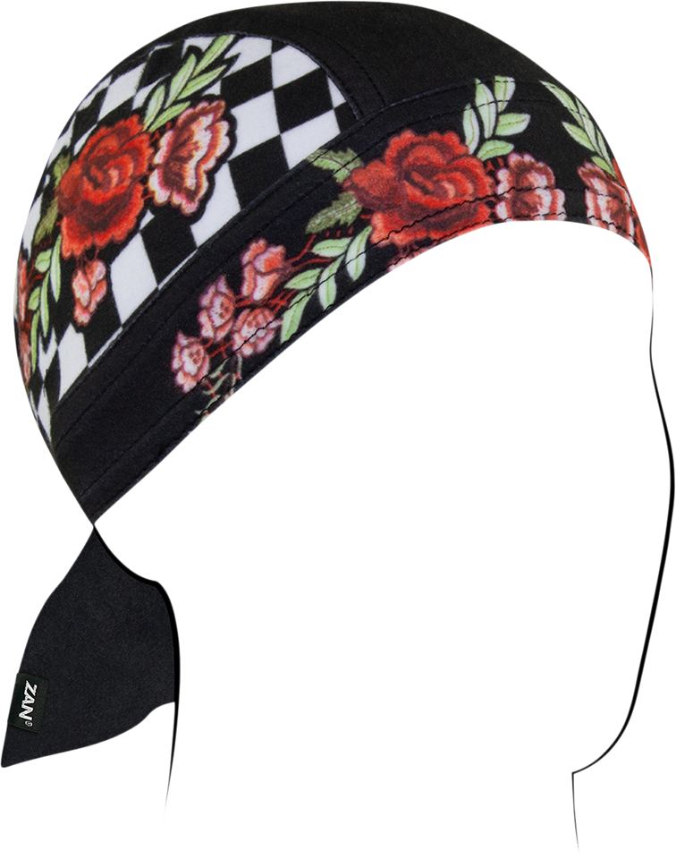 SportFlex® Flydanna® - Checker Floral - Lutzka's Garage