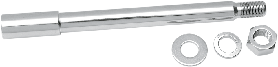 Axle Kit - Front - Chrome - 84-87 XL - Lutzka's Garage