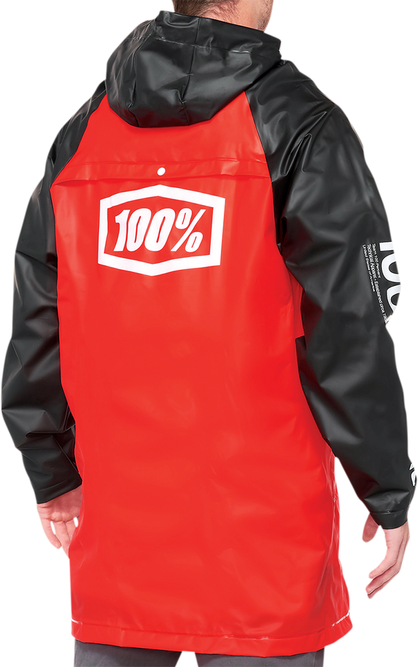Torrent Raincoat - Red/Black- Medium