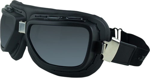 Pilot Goggles - Black - Interchangeable Lens - Lutzka's Garage