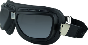 Pilot Goggles - Black - Interchangeable Lens - Lutzka's Garage