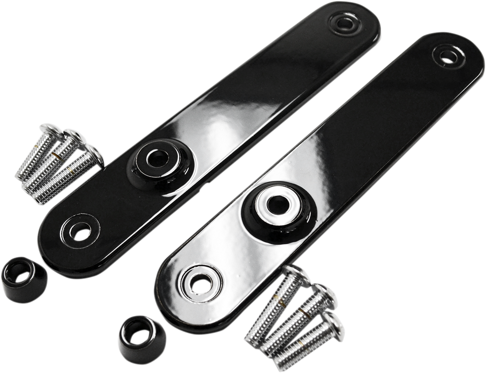 Turn Signal Relocation Mount - Gloss Black - Lutzka's Garage