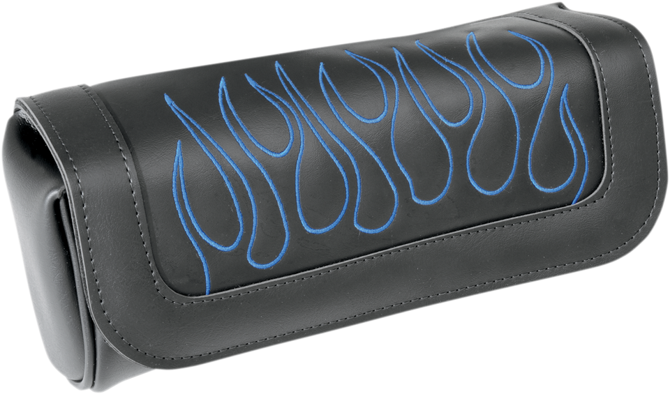 Highwayman Tattoo Tool Pouch - Flame - Blue - Lutzka's Garage