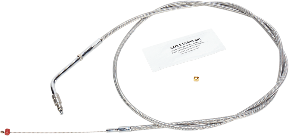 Throttle Cable - +8" - Stainless Steel - Lutzka's Garage