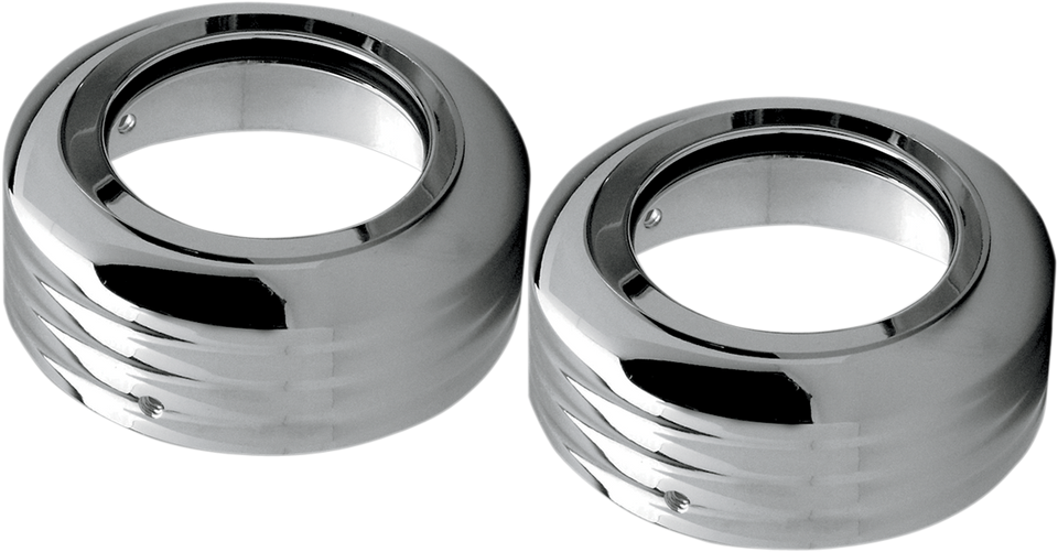 Custom Billet Fork Boots - Ball-Milled - 41 mm