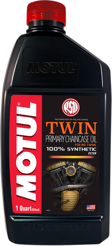 V-Twin Primary & Chaincase Synthetic Oil - 1 U.S. quart