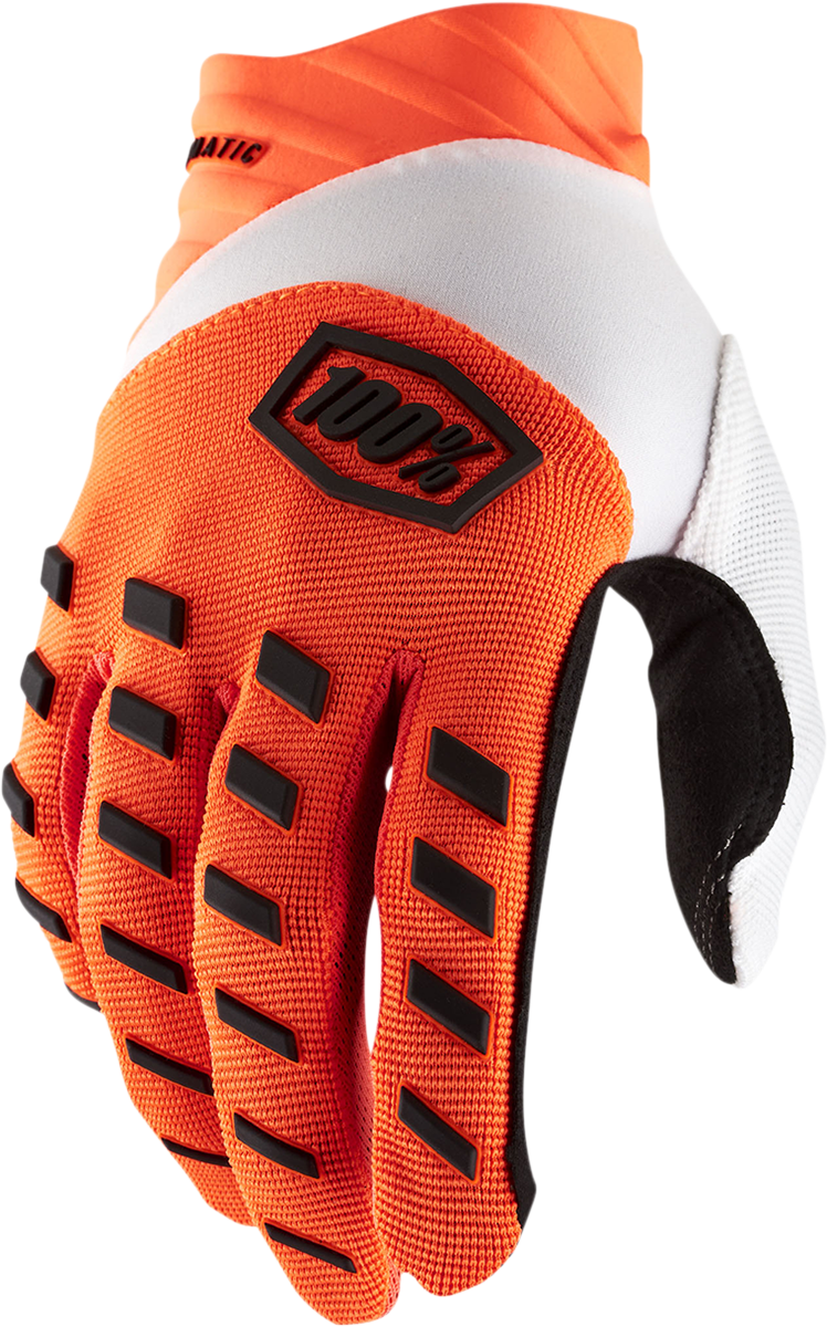 Airmatic Gloves - Fluorescent Orange -  Small - Lutzka's Garage