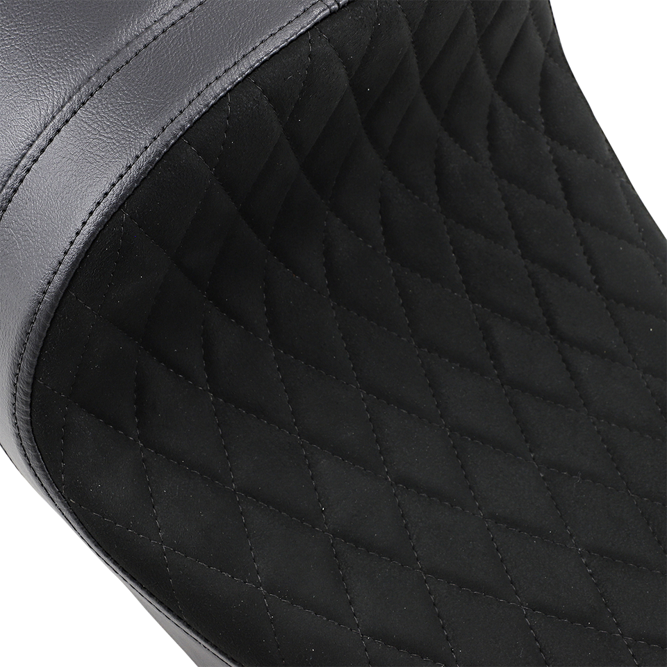 Forward Low Solo Seat - Diamond - Faux Suede - FL 08-22