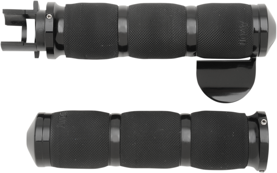 Grips - Air Cushion - Indian - Throttle Boss - Anodized - Lutzka's Garage