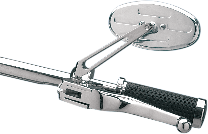 Stealth 1 Mirror - Blue - Lutzka's Garage