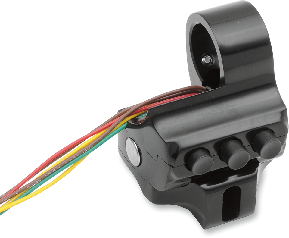 Switch Housing - Right Side - Brake - Four Button - Black - Lutzka's Garage