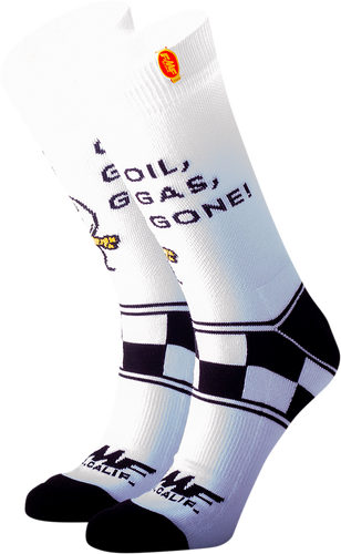 MR Pre Mix Socks - White - One Size - Lutzka's Garage