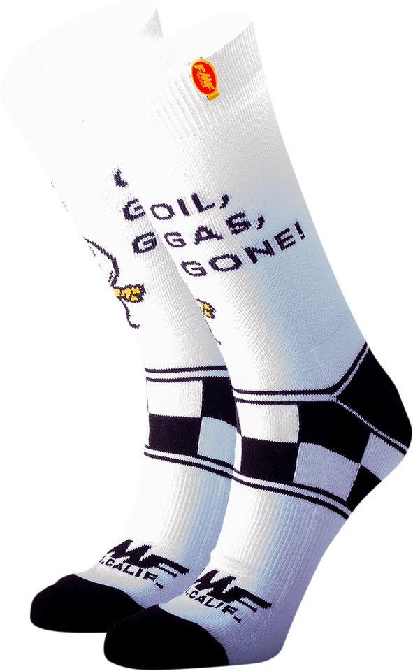 MR Pre Mix Socks - White - One Size - Lutzka's Garage