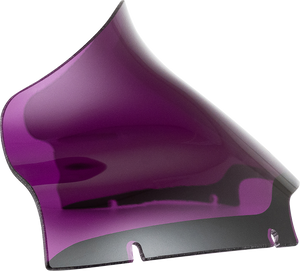 Kolor Flare Sport Windshield - 9" - Purple - FLTR - Lutzka's Garage