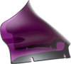 Kolor Flare Sport Windshield - 9" - Purple - FLTR - Lutzka's Garage
