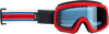 Overland 2.0 Goggles - Racer - Red/White/Blue - Lutzka's Garage