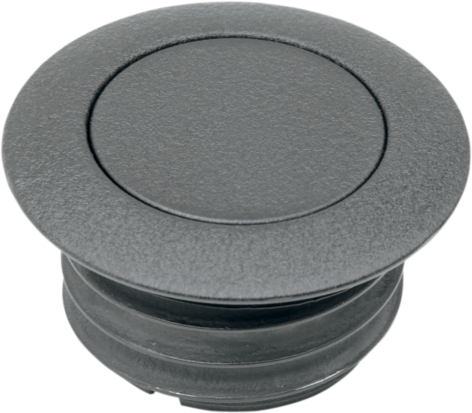 Vented Pop-Up Gas Cap - Black Wrinkle - Lutzka's Garage