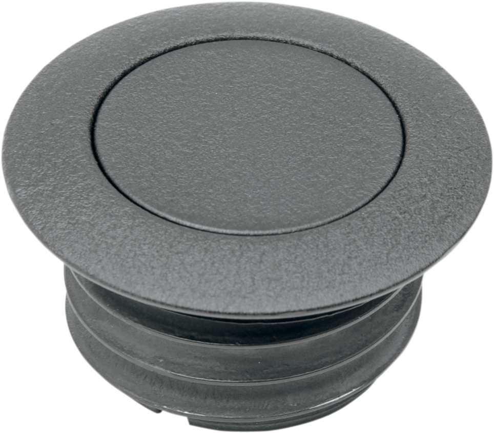 Vented Pop-Up Gas Cap - Black Wrinkle - Lutzka's Garage