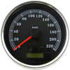 Electronic Speedometer - Black - 220 KPH - Lutzka's Garage