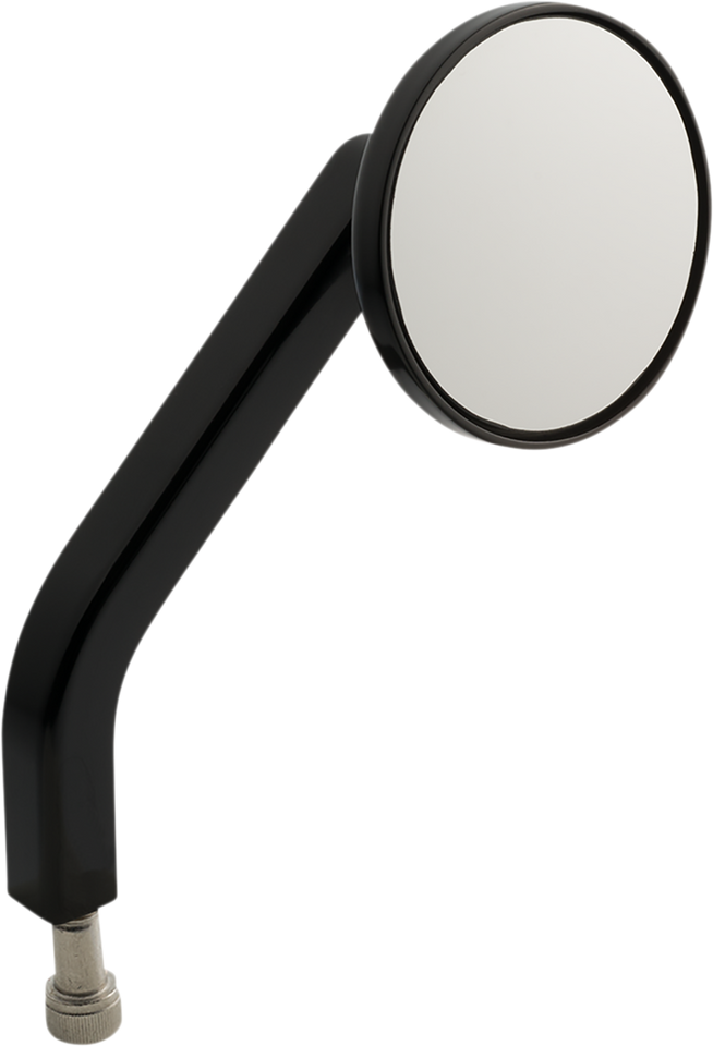 No. 2 OE Solid Round Mirror - Black - Right - Lutzka's Garage