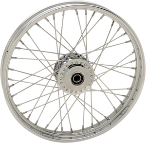 Wheel - Laced - 40 Spoke - Front - Chrome - 21x2.15 - 14+ XL - Lutzka's Garage