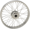 Wheel - Laced - 40 Spoke - Front - Chrome - 21x2.15 - 14+ XL - Lutzka's Garage