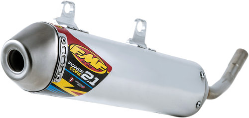 Powercore 2.1 Muffler - Aluminum - Lutzka's Garage