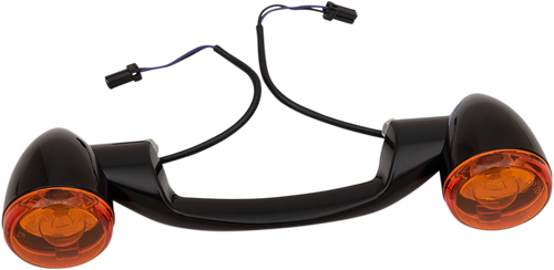 Rear Turn Signal Kit - Harley Davidson - Black - Lutzka's Garage