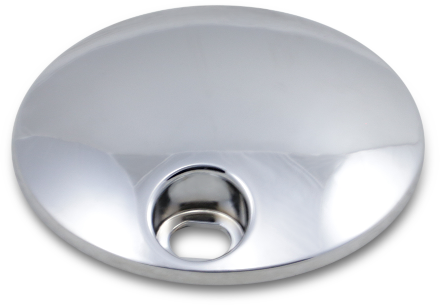 Fuel Tank Console Door - Chrome - Lutzka's Garage