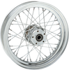 Wheel - Laced - 40 Spoke - Front - Chrome - 16x3 - 00-07 FLT - Lutzka's Garage