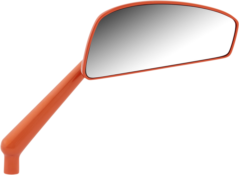 Tearchop Mirror - Righthand - Orange - Lutzka's Garage