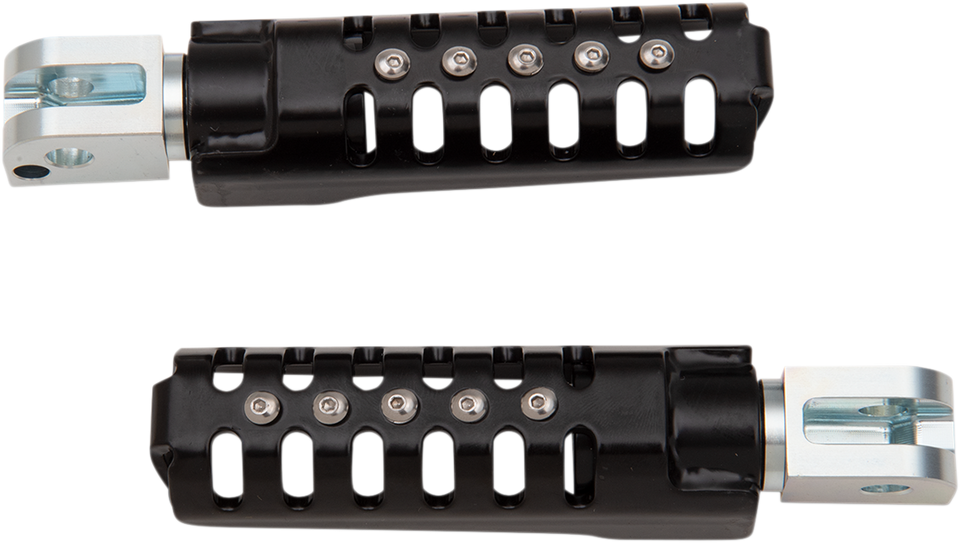 Razorback Passenger Footpegs - Black - Lutzka's Garage