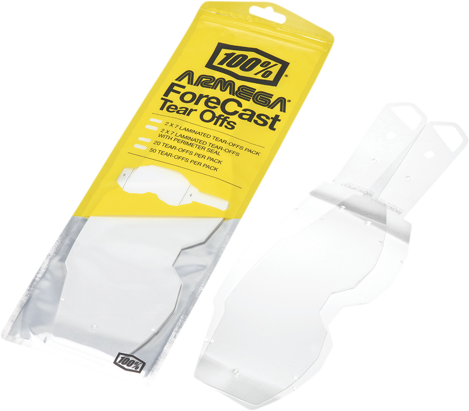 Armega Forecast Tear-Offs - Standard - 20 Pack