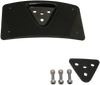 Radius License Plate Mount - Black - Lutzka's Garage