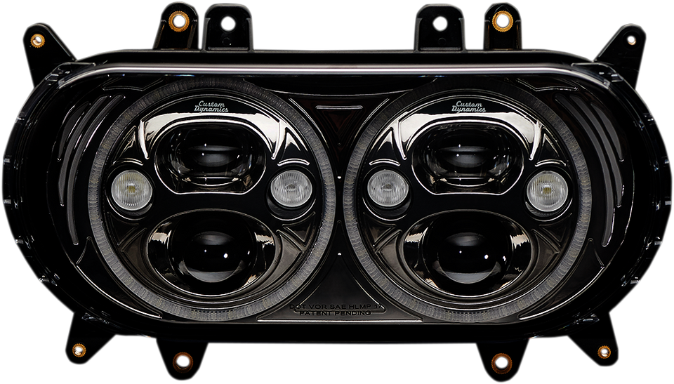 Headlight 15-21 FLTR - Black - Lutzka's Garage