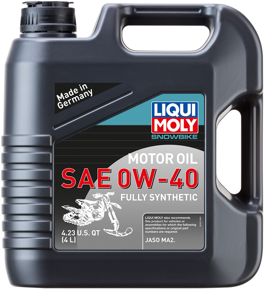 Snowbike Synthetic Oil -  0W-40 - 4 L - Lutzka's Garage