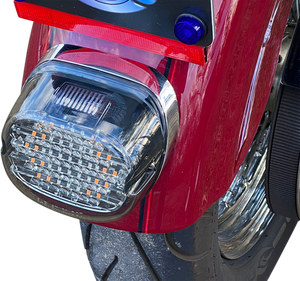 Taillight w/ Integrated Turn Signal - Top Window - Smoked Lens - Lutzka's Garage