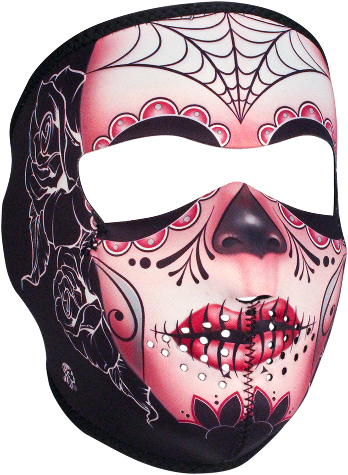 Full-Face Mask - Sugar Skull