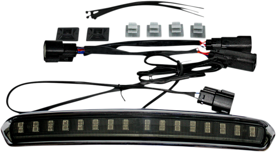 Tour Pack Lid Light - Chrome/Smoke - Lutzka's Garage