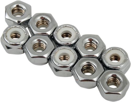 10-24 Chrome Nylon Nut