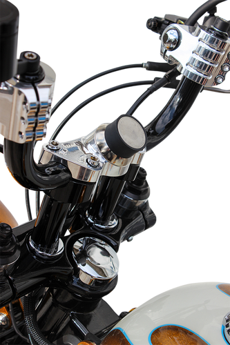 Handlebar Clamp - iOmount™ - Chrome - Lutzka's Garage