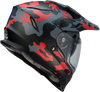 Range Helmet - Camo - Red - XS - Lutzka's Garage