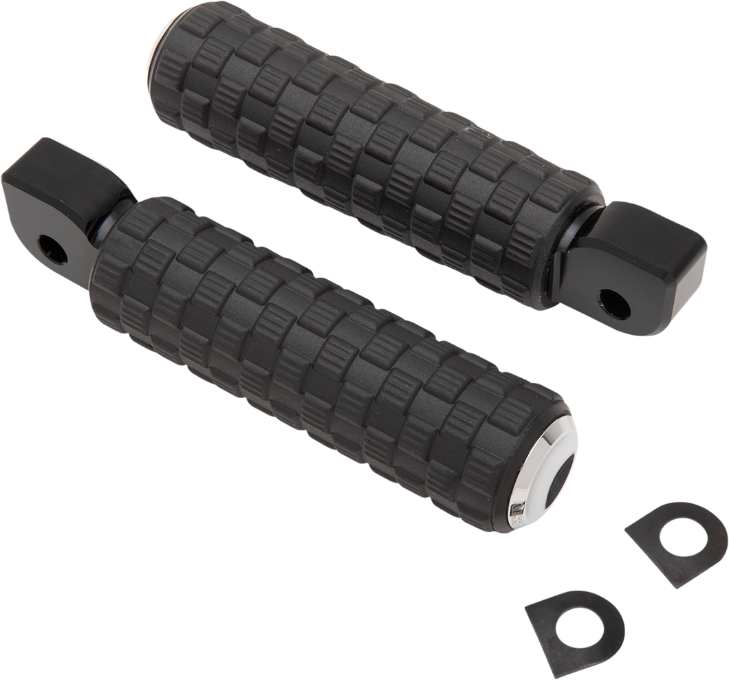 Air Trax Footpegs - Chrome - Scout - Lutzka's Garage