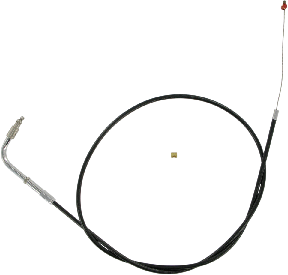 Throttle Cable - +6" - Black - Lutzka's Garage