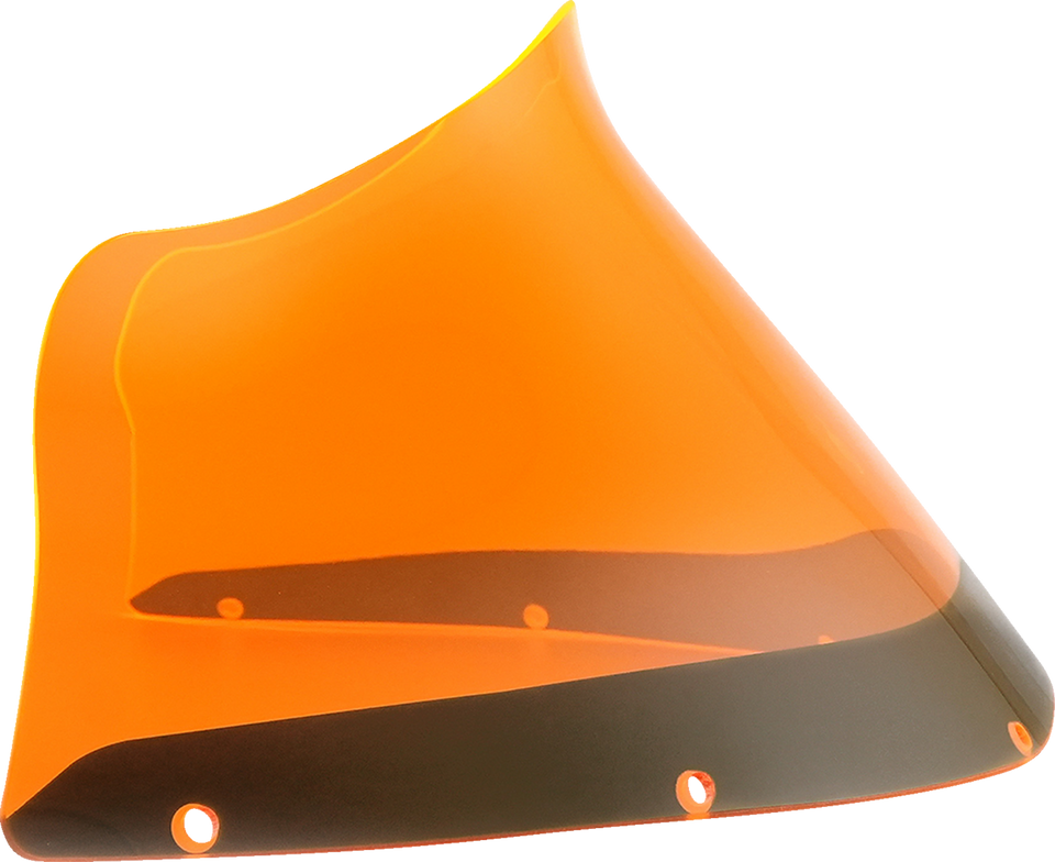 Kolor Flare Windshield - 9" - Orange Ice - FXRP