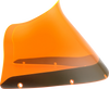 Kolor Flare Windshield - 9" - Orange Ice - FXRP